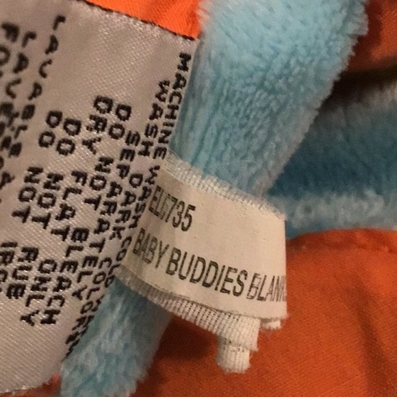 GANZ Lion Baby Buddies Blanket 26”x25” - Picture 7 of 7